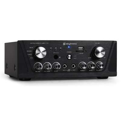 HiFi vevőkészülék Skytronic, MP3, USB, SD, karaoke, kompakt