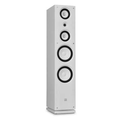 Koda 858F HiFi hangfal, dizéjnos hangfal, fehér, 100 W RMS