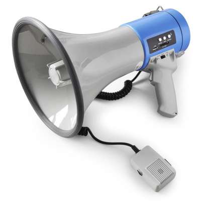 LTC Mega60USB, megafon, sziréna, MP3-USB/SD, 600 m-es hatókör