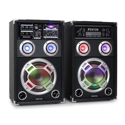 Skytec KA-08 aktív PA karaoké hangfal szett, 600W