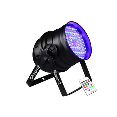 Beamz LED PAR 64 Can, RGB, IV, DMX, LED diódás fényeffektus