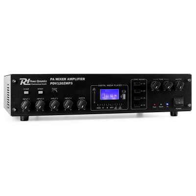 Power Dynamics PDV120ZMP3, 120 W, 4-csatornás erősítő