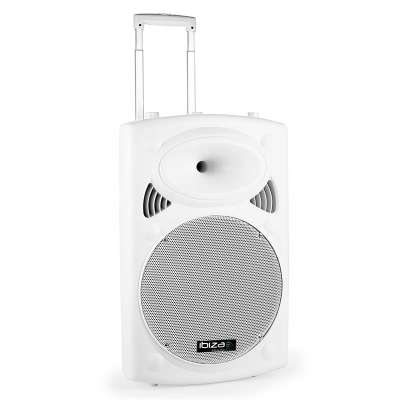 Ibiza Port15VHF-BT-WH, 38 cm (15