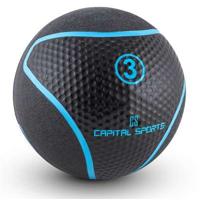 Capital Sports Medba 3, fekete, medicinlabda 3kg gumi