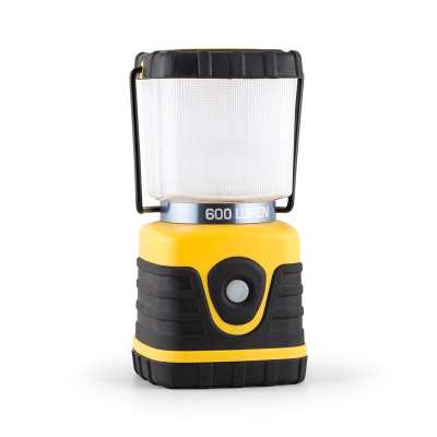 Yukatana Yantlia, sárga, kemping lámpa, LED, akkumulátor, szögletes, 600 lumen