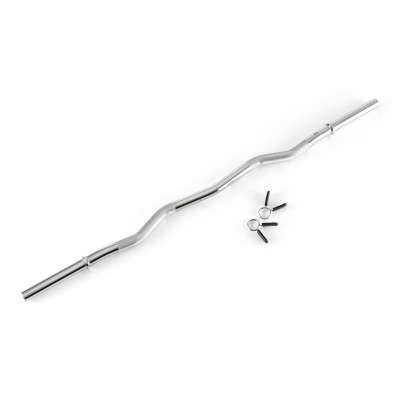 Capital Sports Accretor 120 CB Curlbar hajlított súlyzórúd, 120cm/30mm/max. 180kg, acél, krómozott