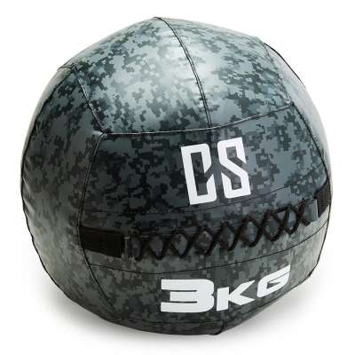 Capital Sports Restricamo Wall Ball medicinlabda, PVC, 3kg, terepmintás