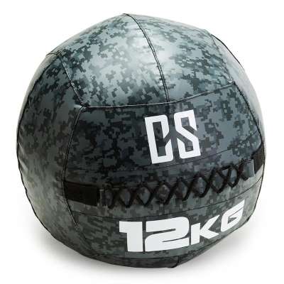Capital Sports Restricamo Wall Ball medicinlabda, PVC, 12kg, terepmintás