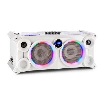 Ibiza SPLBOX200, 200 W, hordozható audio rendszer, bluetooth, USB/SD, LINE, FM, LED