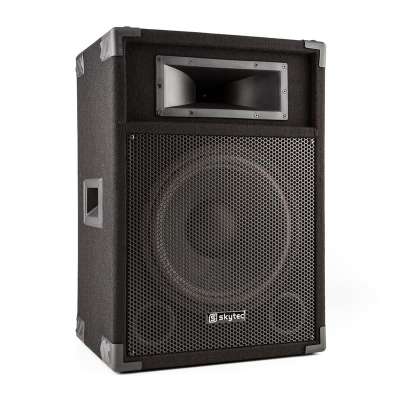Skytec CSB12, aktív PA hangfal, 30 cm (12