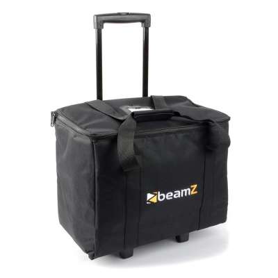 Beamz ACR-16, soft case, egymásba rakható táska, szállításra, kerekekkel, trolley 41x36x25,5cm (SzxMxM), fekete