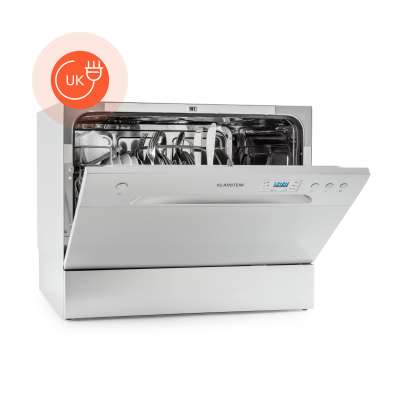 Klarstein Amazonia 6, mosogatógép, 1300 W, 6 teríték, F energiahatékonysági osztály, 49 dB, nyomógombos vezérlés