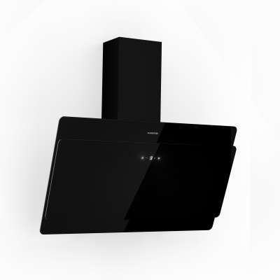 Klarstein Aurica 90, páraelszívó, 90 cm, 620 m³/ó, LED, érintőképernyős, üveg, fekete