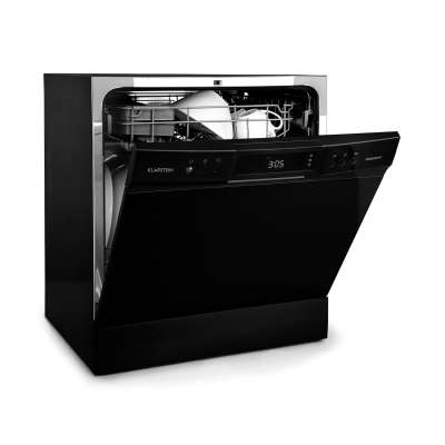 Klarstein Amazonia 8 Neo, asztali mosogatógép, 8 program, LED kijelző, fekete