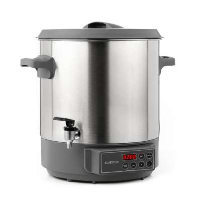 Klarstein Lady Marmalade, befőzőautomata, italtároló, 27l, 100 °C, , rozsdamentes acél