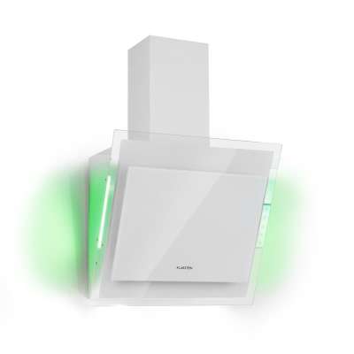 Klarstein Mirage 60, páraelszívó, 60 cm, 550 m³/ó, érintésvezérlés, fehér