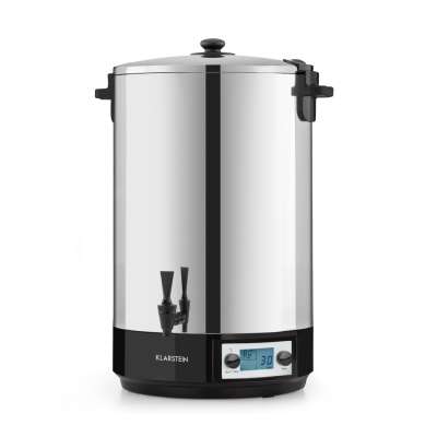 Klarstein KonfiStar 50, befőzőautomata, italadagoló, 50 l, 2500 W, 100 °C, 180 perc, digitális