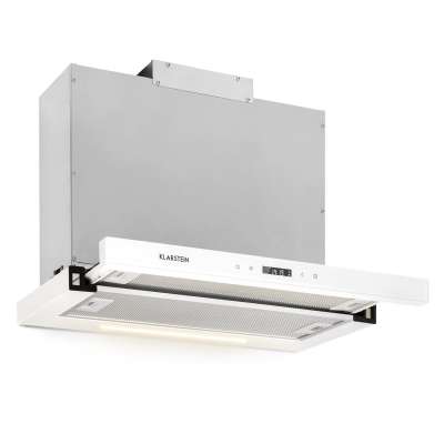 Klarstein Mariana Neo 60, kihúzható páraelszívó, 60 cm, 640 m³/ó, elszívás, LED