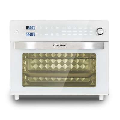 Klarstein Vigor Air, forrólevegős fritőz, 1800 W, 30 l, 18 program, felső és alsó fűtés