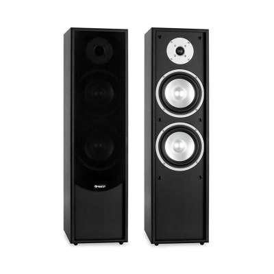 Auna Linie-300-BK hifi torony hangfal, 80 W RMS, fekete