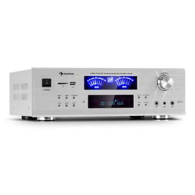 Auna AMP 5100 BT, sztereo erősítő, 2 x 120 W +3 x 50 W RMS, BT