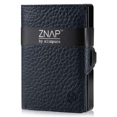 Slimpuro ZNAP Slim Wallet, 8 kártya, érmés rekesz, 8,9 x 1,5 x 6,3 cm (Sz x Ma x Mé), RFID-védelem
