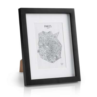 Casa Chic Brighton, képkeret, üveg, 20 x 25 cm, paszpartu, valódi fa