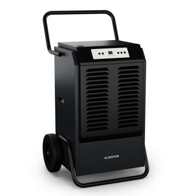 Klarstein DuraDry 90L páramentesítő, 90 l/nap, 180 m², rozsdamentes acél, mobil, 450 m³/h