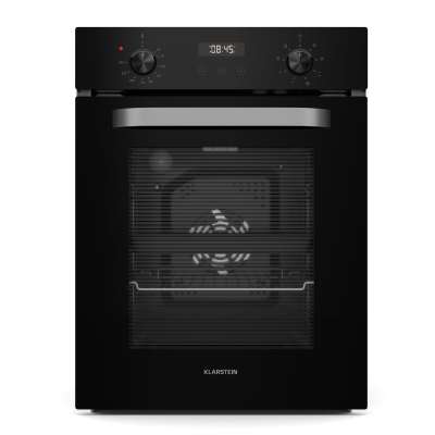 Klarstein SmartSlim sütő, Slim kivitel, 9 funkció, 49 l térfogat, könnyű tisztítás, EEK A