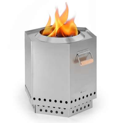 Blumfeldt Mojanda, kosár alakú tűzrakóhely, füstmentes, stabil, piszkavas, esővédő