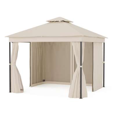 Blumfeldt Mondo Dual pavilon 3x3 dupla tetővel és szúnyoghálóval