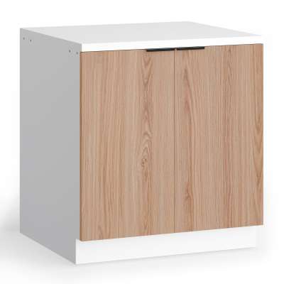 Blumfeldt WoodVista mosogató alatti szekrény, Robusztus, Soft-Close zsanérok, Alumínium fogantyúk