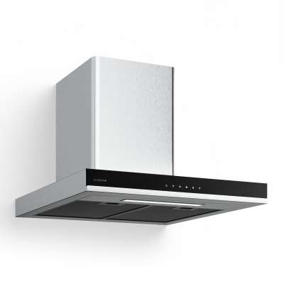 Klarstein Verosteel páraelszívó 60 cm, Elegáns, minimalista, erőteljes, A++ energiaosztály, 881,6 m³/h