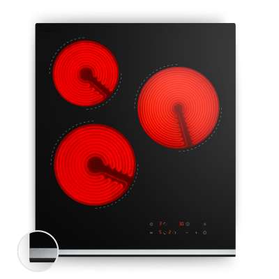 Klarstein Verosteel üvegkerámia főzőlap | 3 zóna | Minimalista, Erőteljes | 5000 W | 45 cm