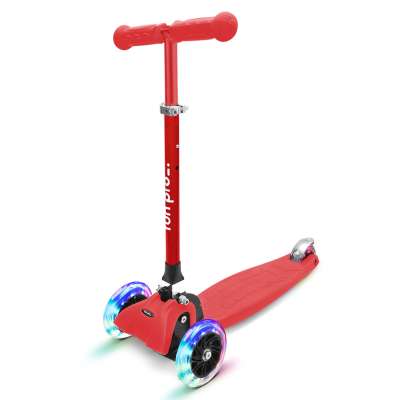 Fun pro ONE Deluxe gyermek roller 3-6 éves korig LED kerekek összecsukható 50 kg-ig állítható magasságú