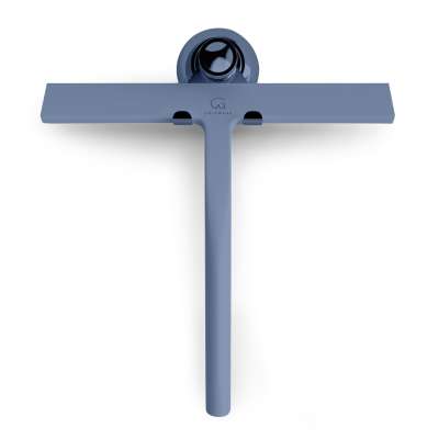 Gütewerk by blumfeldt Blaze, zuhanyzósarok törlő, 23 cm, szilikon borítás, rozsdamentes acél mag, modern design