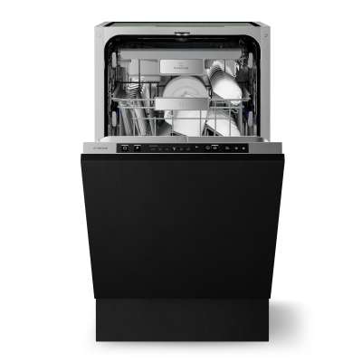 Klarstein Velaire teljesen integrált mosogatógép (45 cm) | Praktikus minimalizmus és nagy teljesítmény