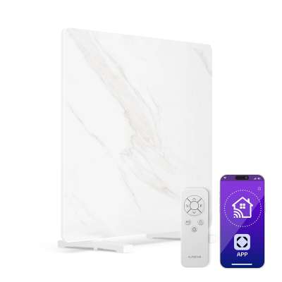 Klarstein MarmoHeat infravörös panel | 420 W | 6 - 12 m² | márvány design | 70 cm x 63 cm