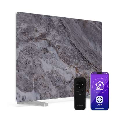 Klarstein MarmoHeat infravörös panel | 600 W | 5 - 9 m² | márvány design | 70 cm x 100 cm