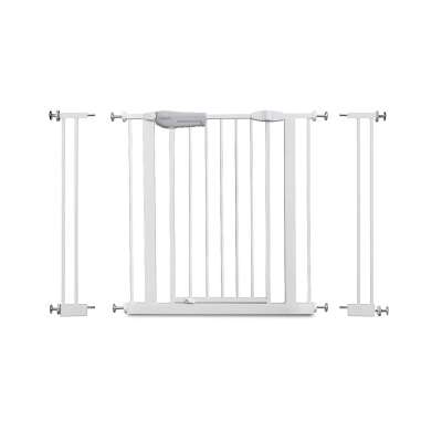 Babify Biztonsági korlát gyerekeknek, fehér, univerzális 65 és 95 cm között, 2 hosszabbítóval és korlát készlettel