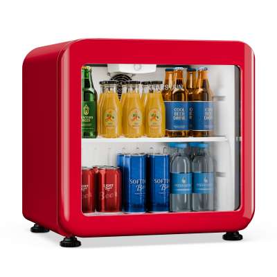 Klarstein Audrey Evo italhűtő | 39 x 38 cm | LED belső világítás | 75 W | 42 dB