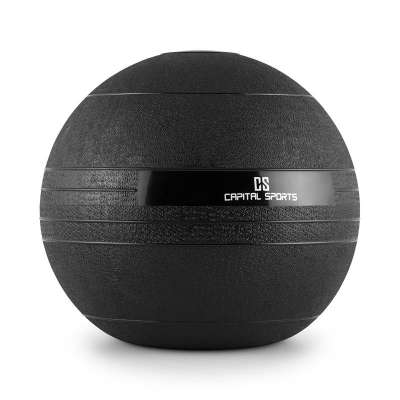 Capital Sports Groundcracker, fekete, 15 kg, slamball, gumi