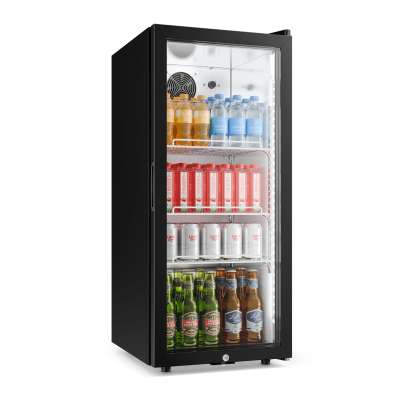Klarstein GrandCooler gasztro italhűtő | 106 x 46 cm | LED belső világítás | Fekete