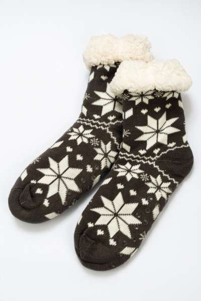 Téli zokni - szürke - Méretet 35-42