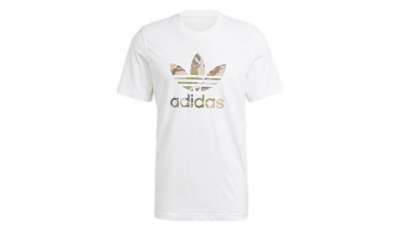 adidas Camo Trefoil T-Shirt White/Wild Pine Mel/Multicolor