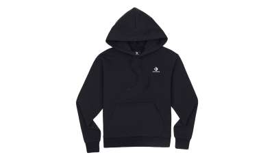 Converse W Embroidered Star Chevron Pullover Hoodie