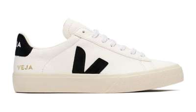Veja Campo Chromefree Leather White Black