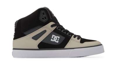 DC Shoes Pure High Top Black Grey Brown