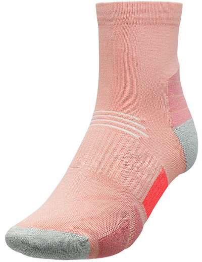 Női 4F zokni világos rózsaszín