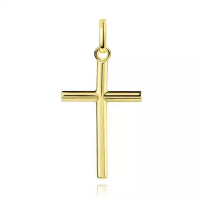 9 karátos arany medál latin kereszt alakban